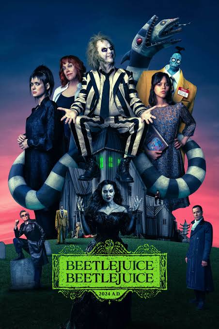 Tim Burton's Beetlejuice features new cast members for new characters but brings back some nostalgic classics in his new film. Photo provided by IMDb