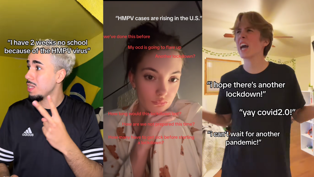 Screenshots of TikTok videos taken by Neveah O'Neal showcase the spread of misinformation about the HMPV breakout in China with extremely vague creditable information. The videos hint at or explicitly state that there will be a two week lock-down similar to that of COVID-19, spreading the narrative that this is a confirmed pandemic that will eventually become a danger to the people. 