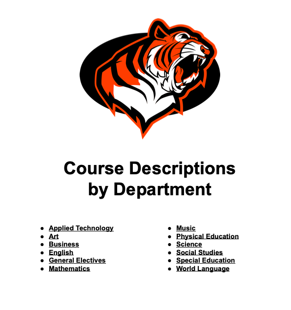 You can look at all of the course descriptions on the Belleville High School website under “Program of Studies.”