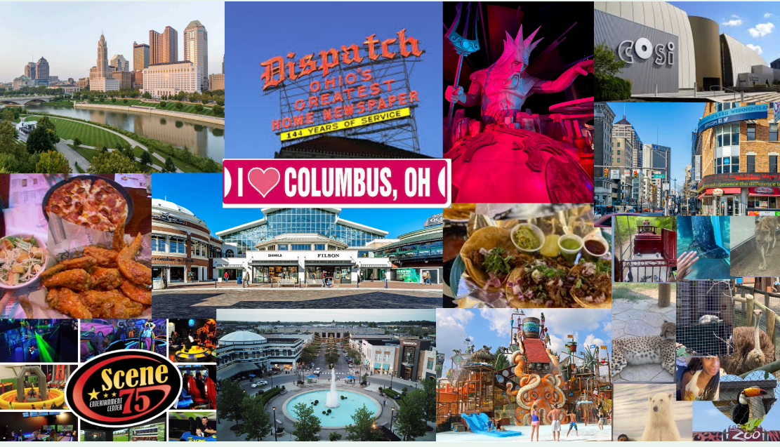 Image made with Canva (Beautiful things in Columbus, OH)

