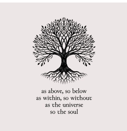 Image from Pinterest “Spiritual Tree.” 
