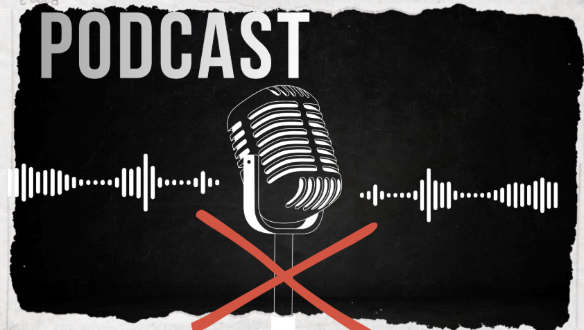 With the recent rise in red pill ideology, there's no need for anymore podcasts. Image created by Canva