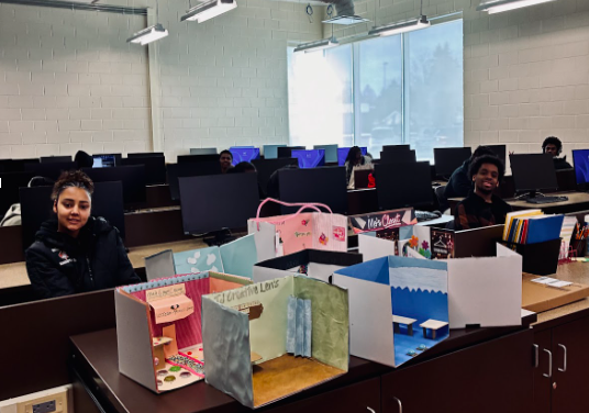 Students learn about business and marketing in Ms. Craig's CTE class at BHS. 