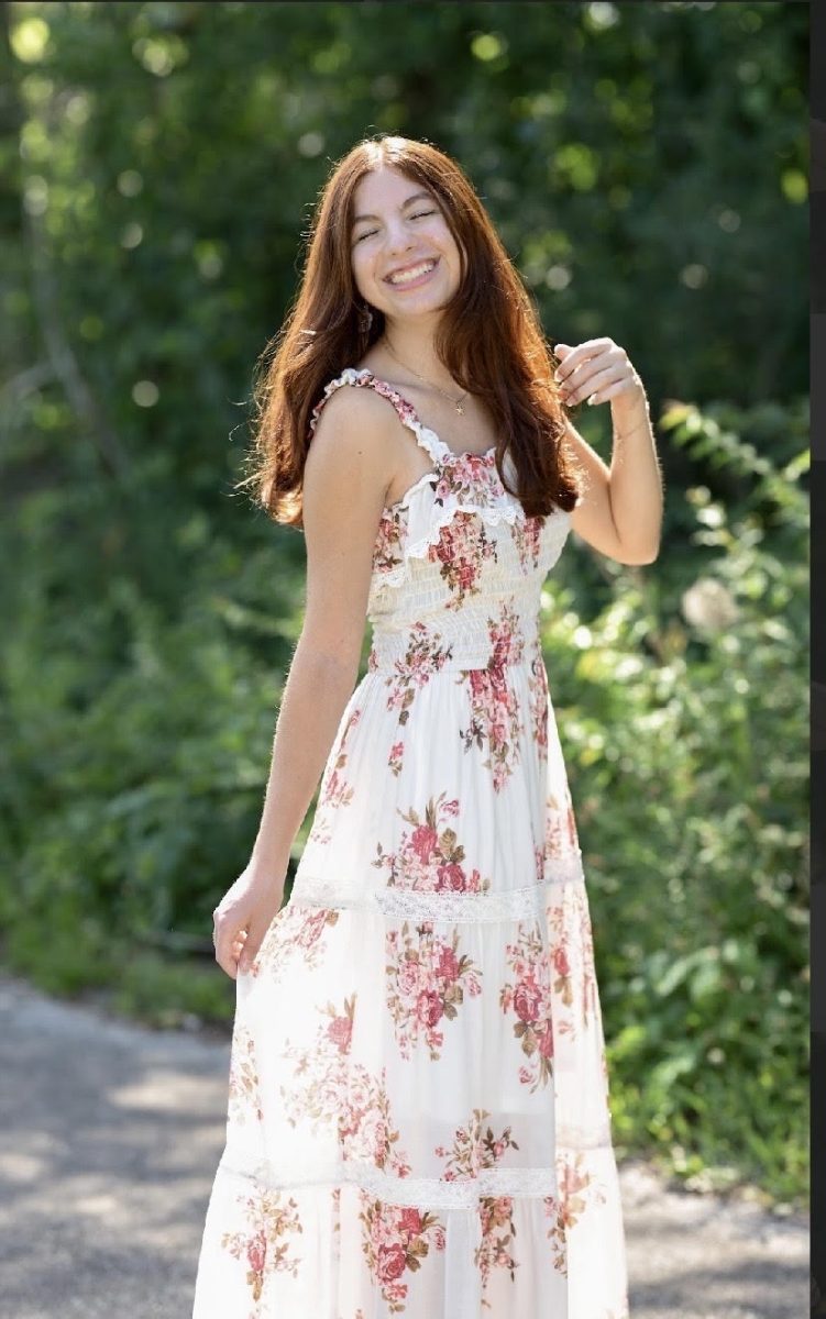 Senior Sarah Alwaras shines in her senior photo.