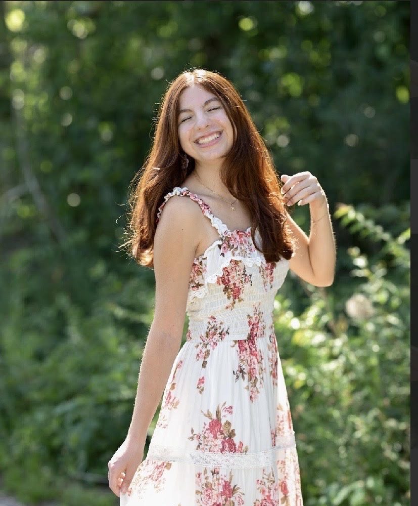 Senior Sarah Alwaras shines in her senior photo.